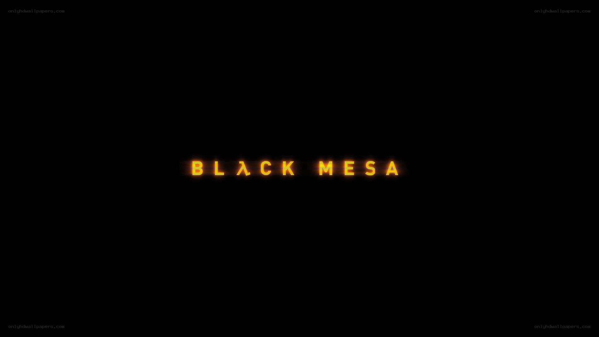 Black Mesa title screen