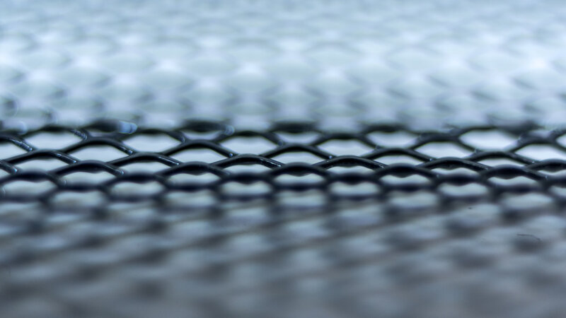 Black Mesh Screen