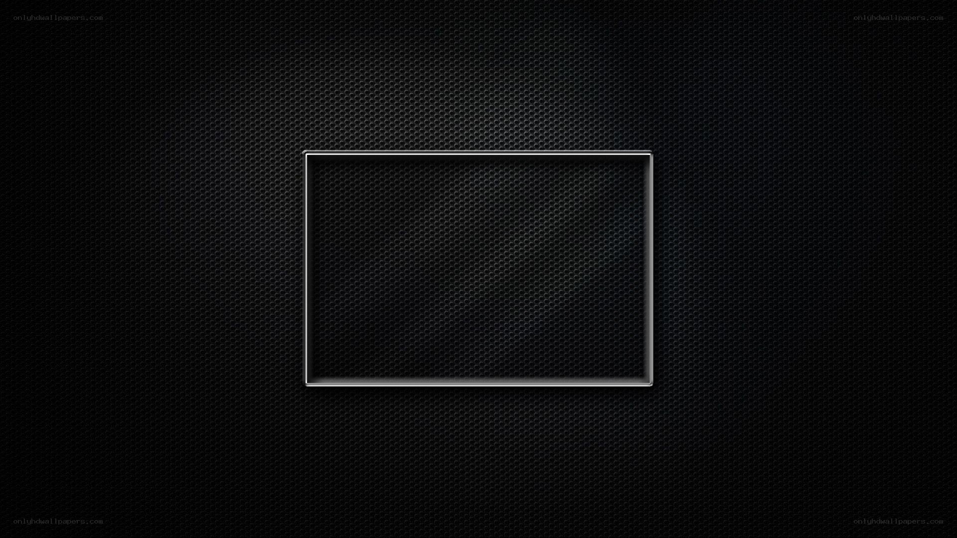 black mesh with frame