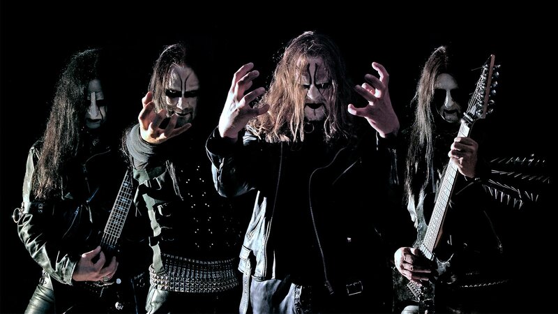 black metal band in makeup