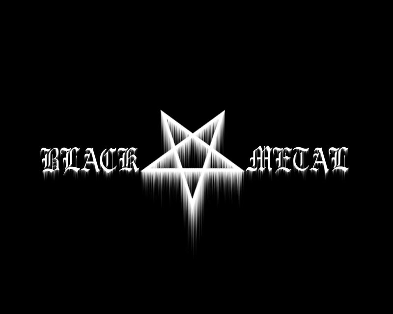 Black Metal Logo