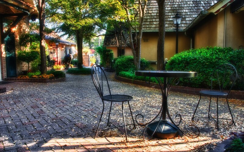 Black Metal Table and Chairs