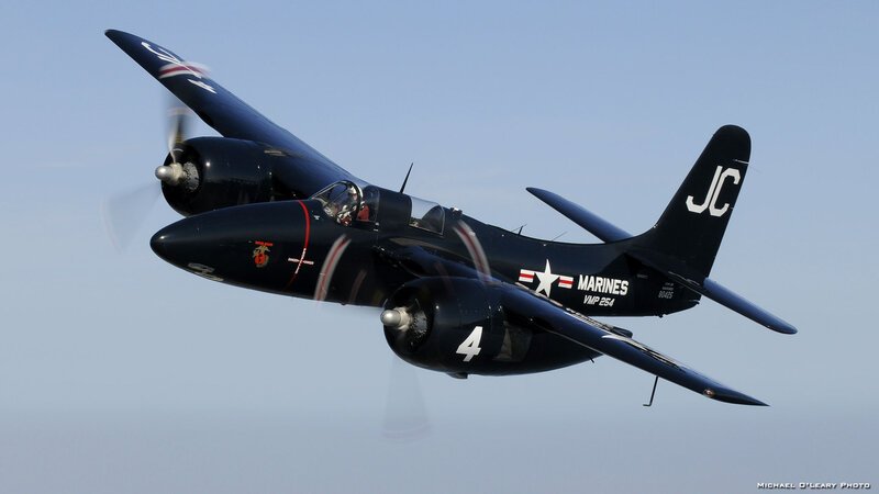 Black Military Aircraft — Blue, Dynamic, Afternoon