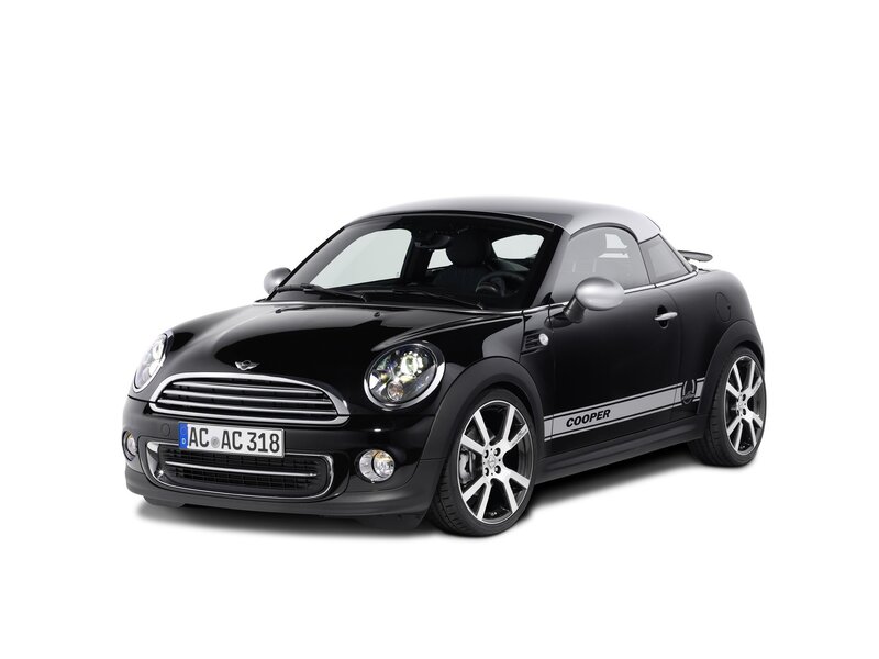 Black Mini Cooper Coupe