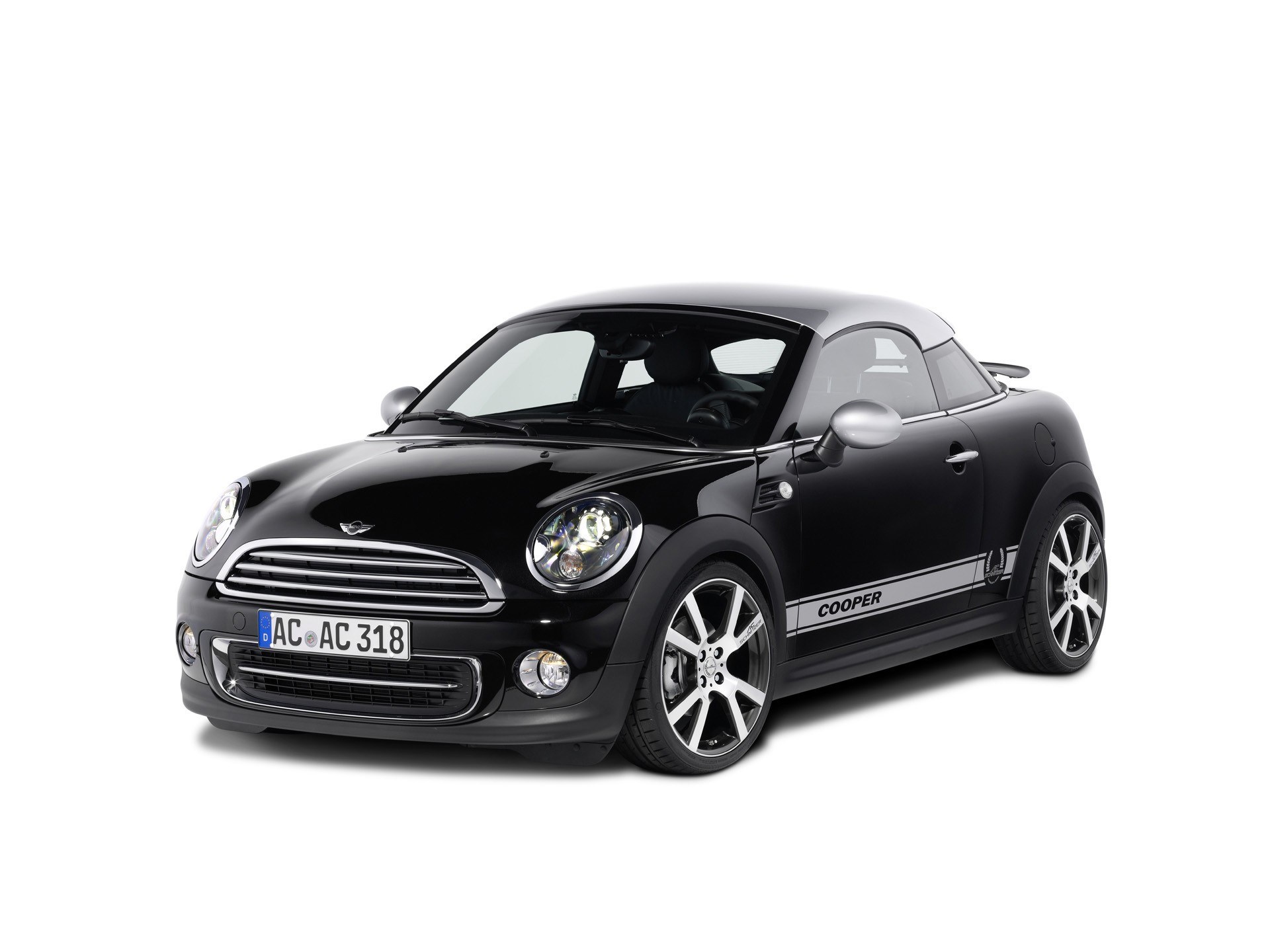 Black Mini Cooper Coupe