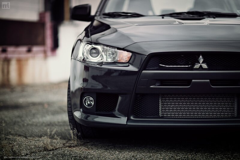 Black Mitsubishi Car