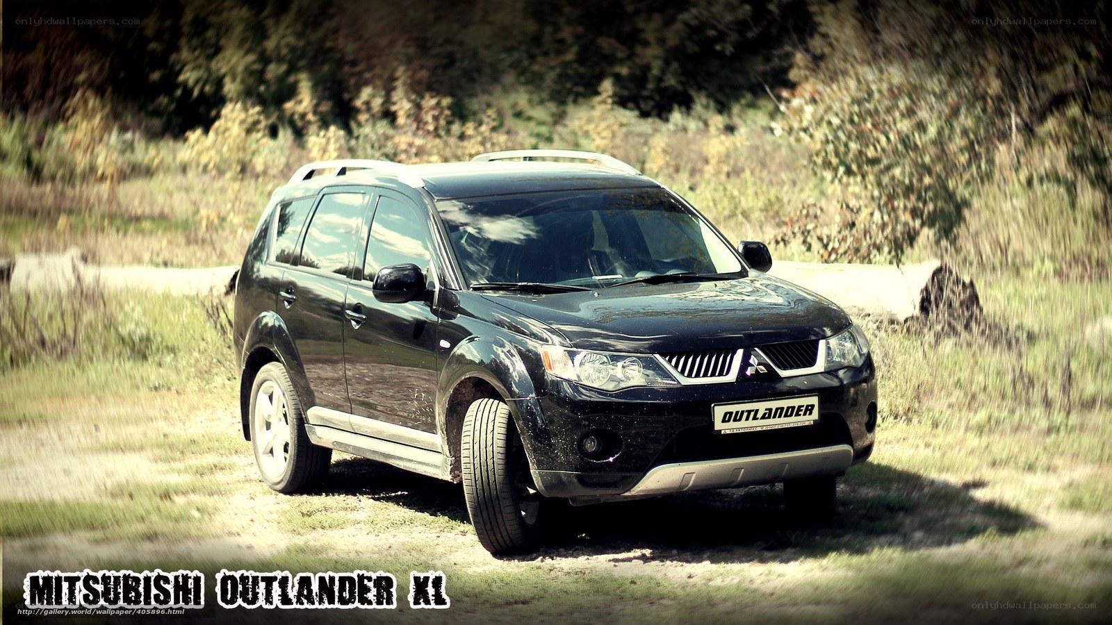 Black Mitsubishi Outlander K1