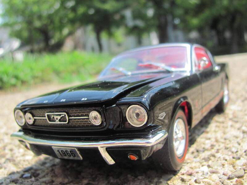 Black Model Car — Calm, Afternoon, Photograph