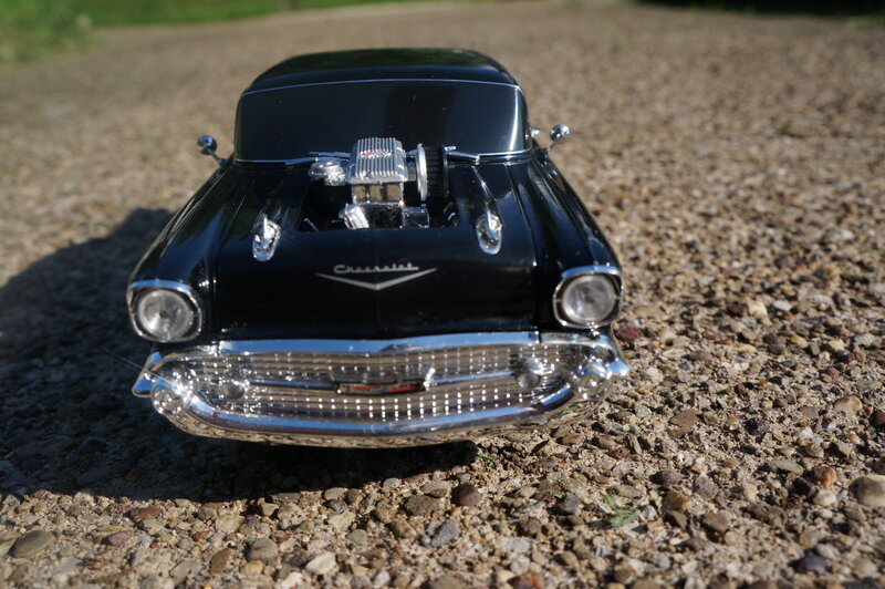Black Model Car — Dramatic, Afternoon, Photograph