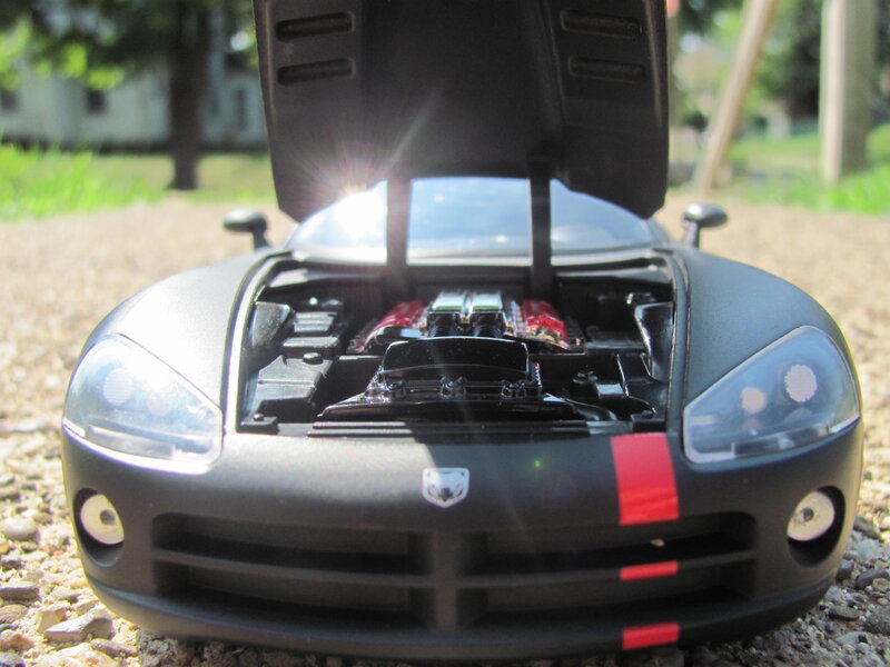 Black Model Car — Dramatic, Afternoon