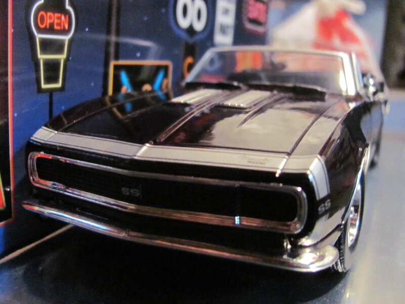 Black Model Car — Dramatic