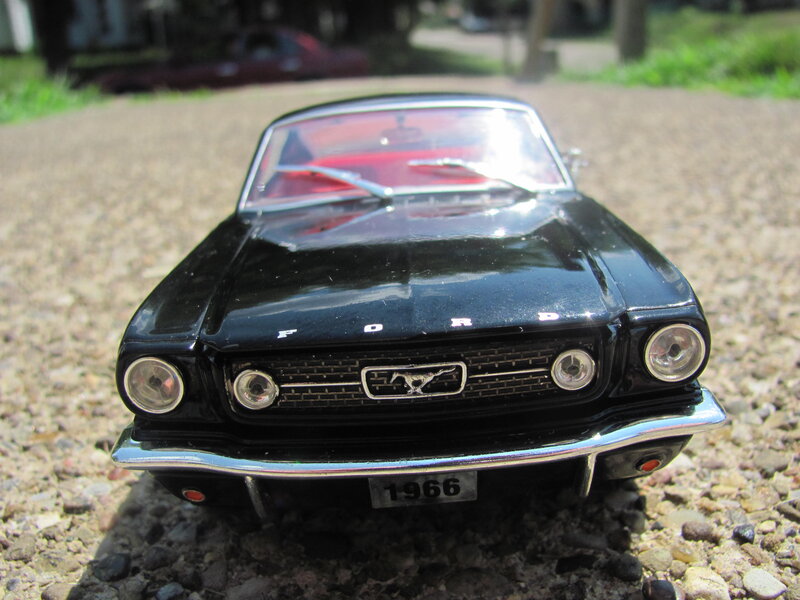 Black Model Car — Neutral, Afternoon