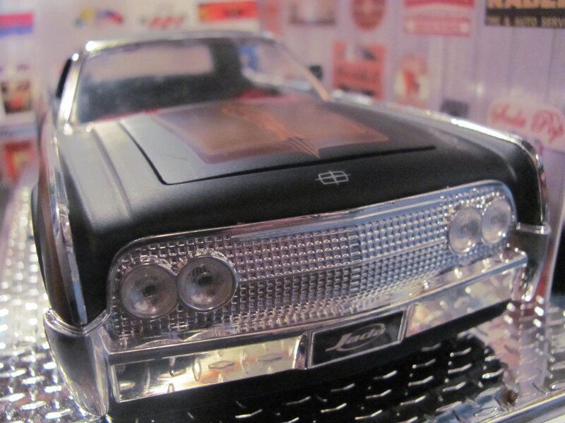 Black Model Car — Neutral, Photograph, Grille, Headlights