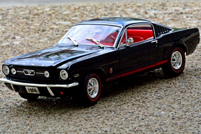 Black Model Car — Neutral, Photograph, Red Interior