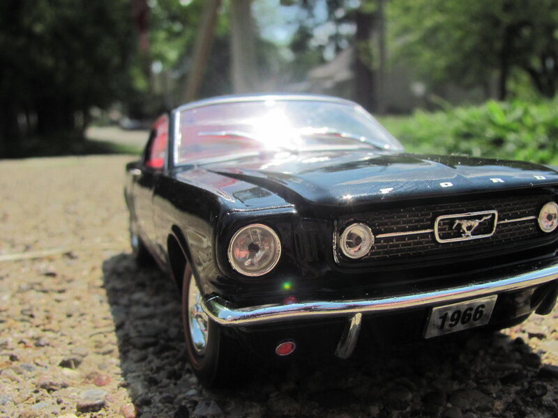 Black Model Car — Serene