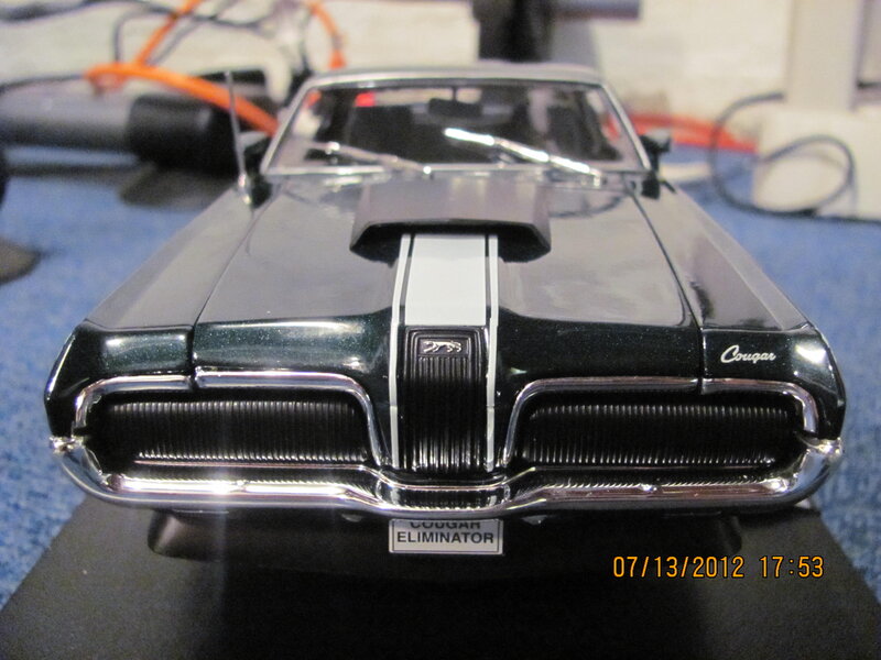 Black Model Car