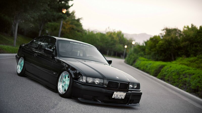 Black Modified BMW