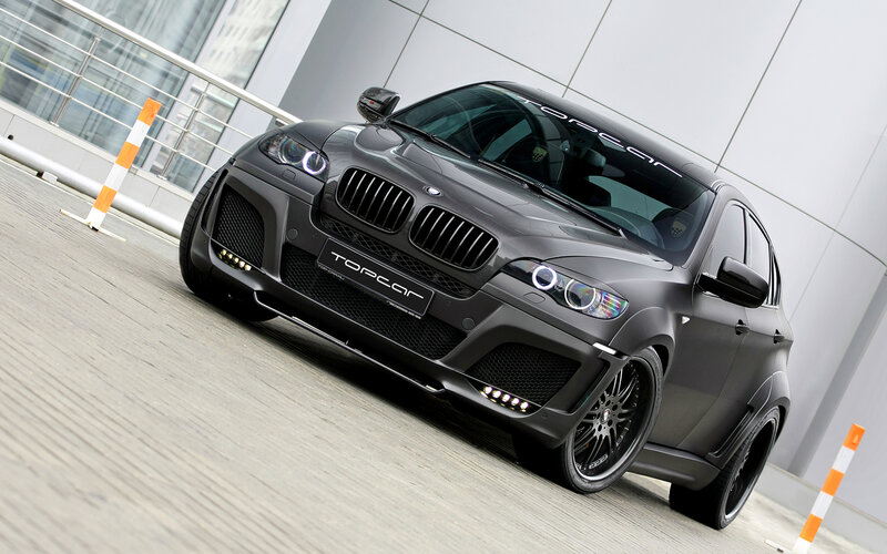 Black Modified BMW X6