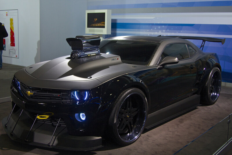Black Modified Camaro