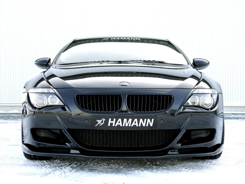 Black Modified Car — Neutral, Winter