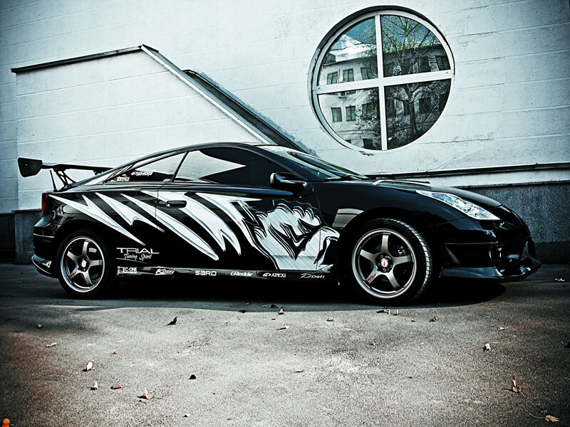 Black Modified Coupe
