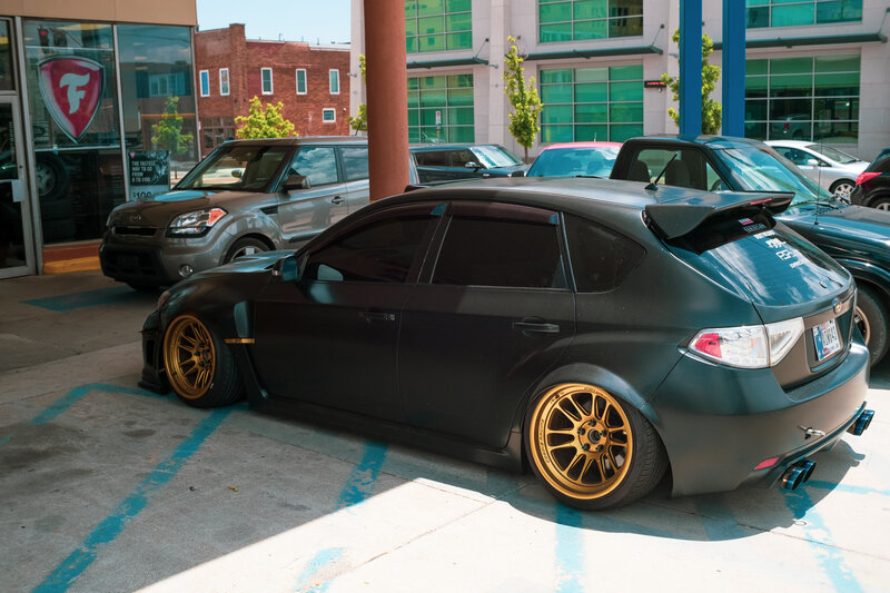 Black Modified Hatchback — Calm