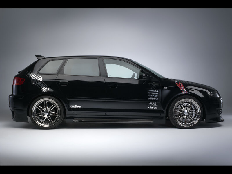 Black Modified Hatchback — Neutral, Photograph