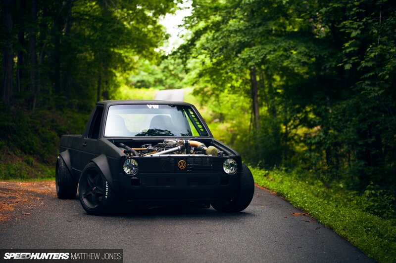 Black Modified Pickup Truck — Serene