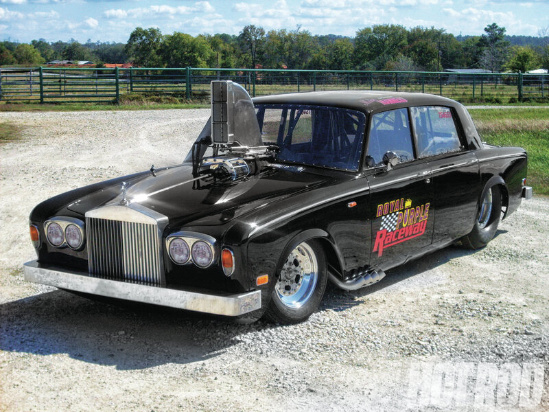 Black Modified Rolls-Royce