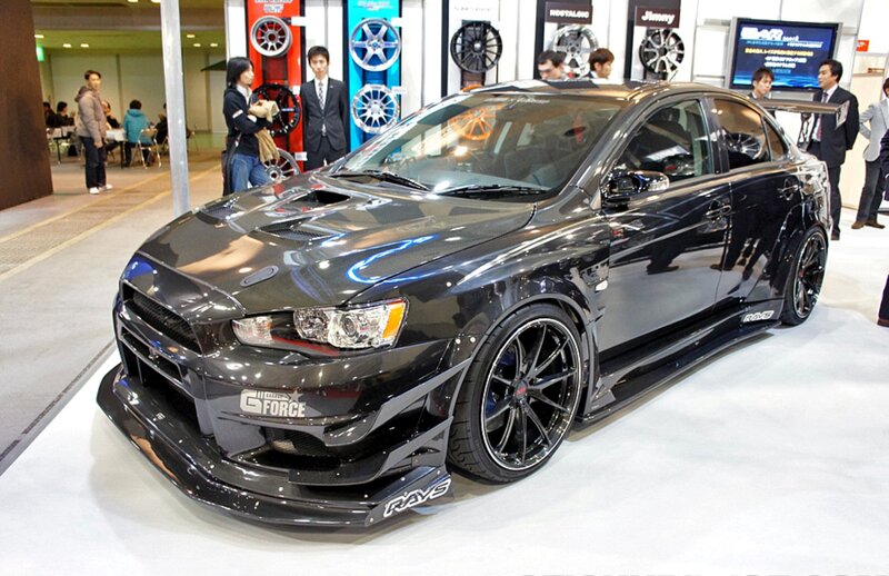 Black Modified Sedan — Neutral