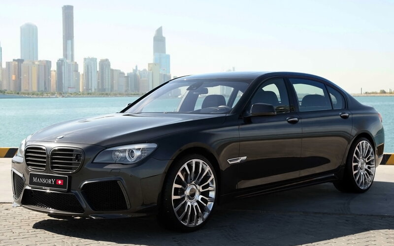 Black Modified Sedan — Serene, Afternoon