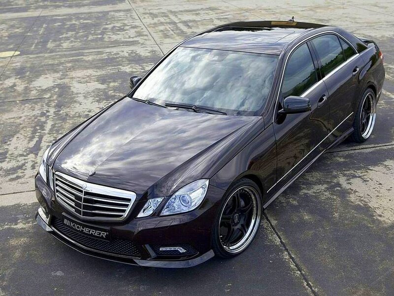 Black Modified Sedan