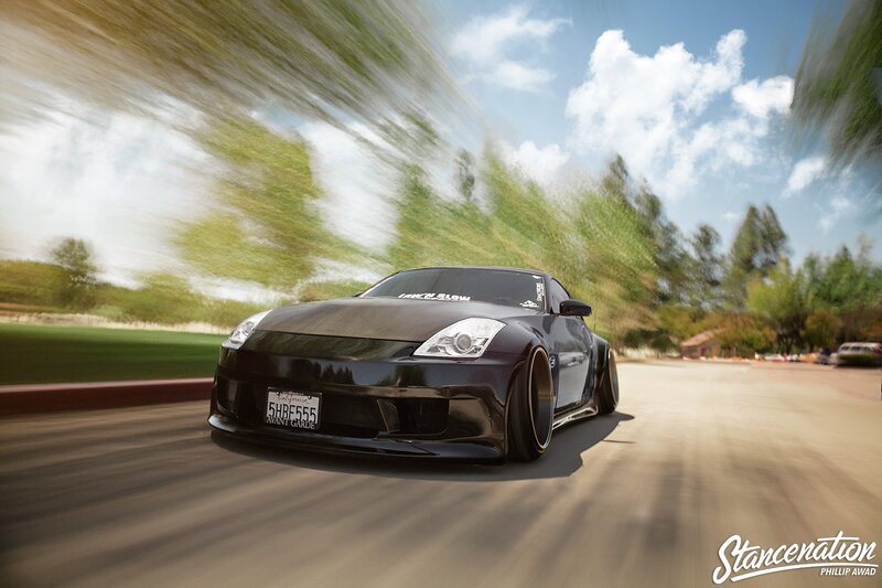 Black Modified Sports Car — Dynamic