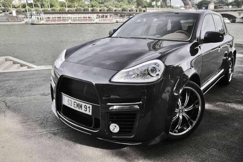 Black Modified SUV — Calm