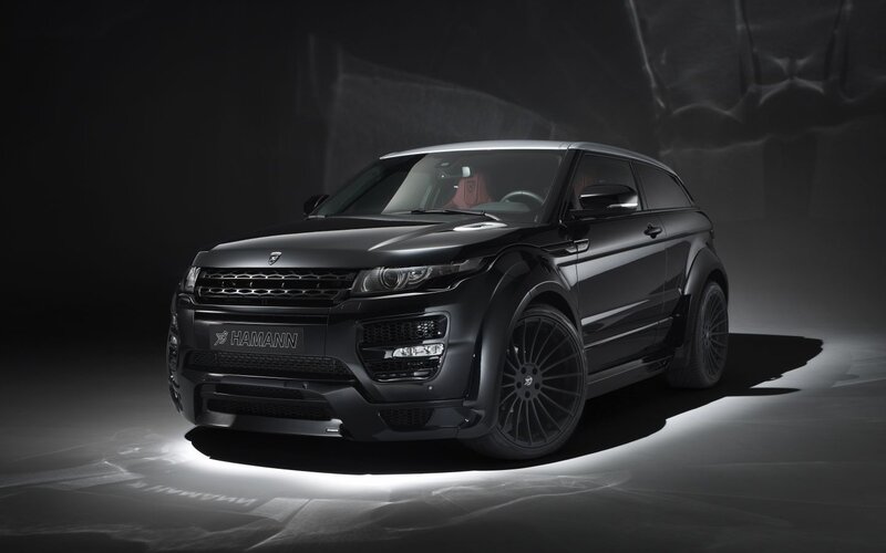 Black Modified SUV — Dramatic, Photograph, Car