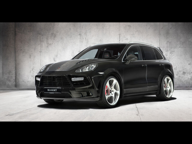 Black Modified SUV — Dramatic, Photograph