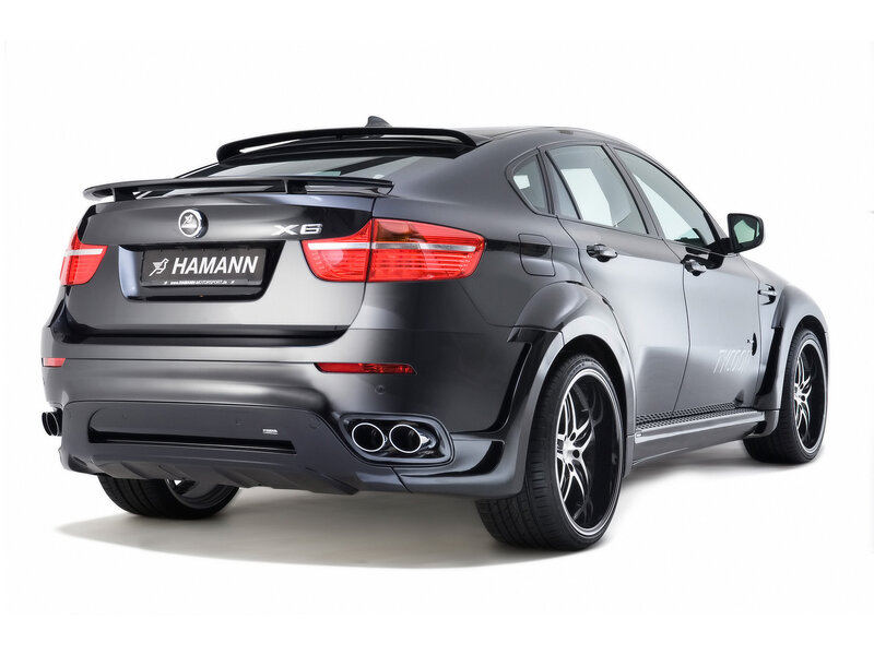 Black Modified SUV — Gray, Neutral, Photograph, Rear Spoiler
