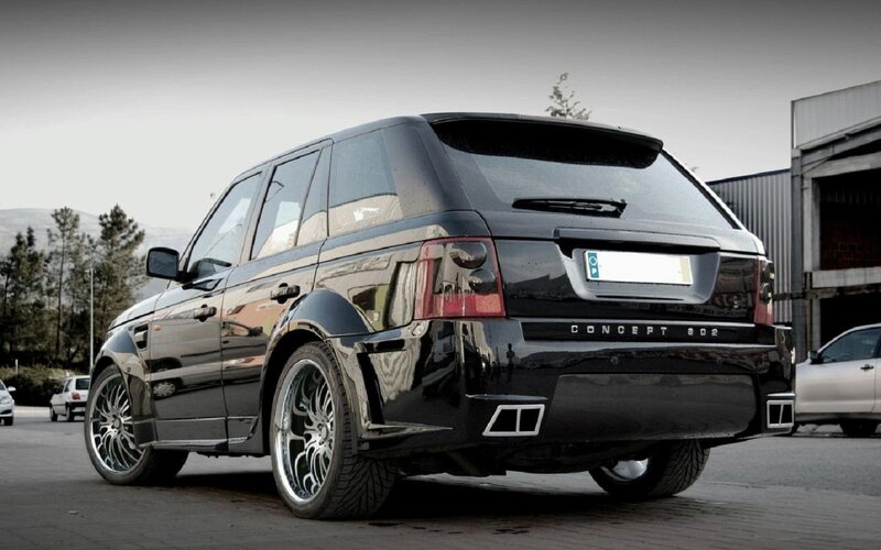 Black Modified SUV — Neutral