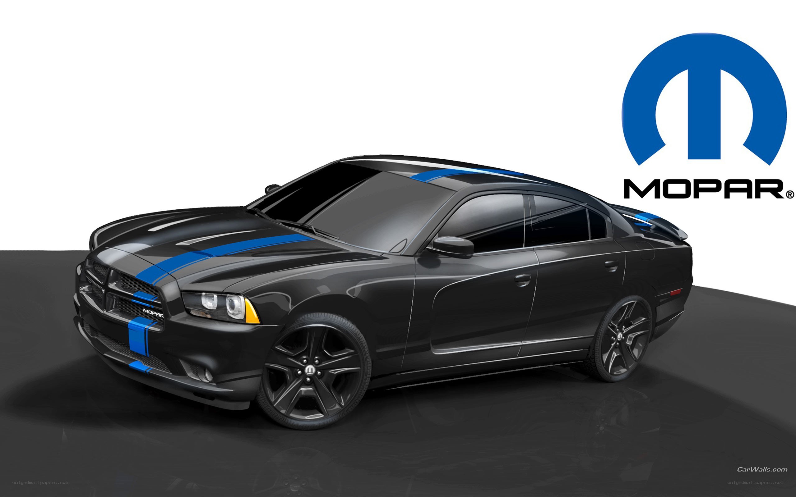 Black Mopar Dodge Charger