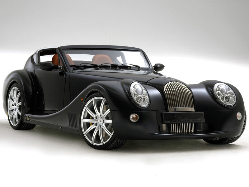 Black Morgan Aero Coupe
