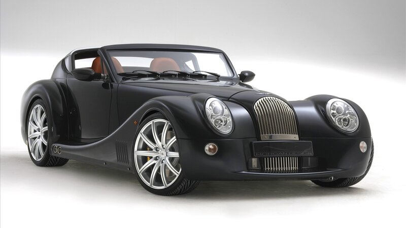 Black Morgan Aero Roadster