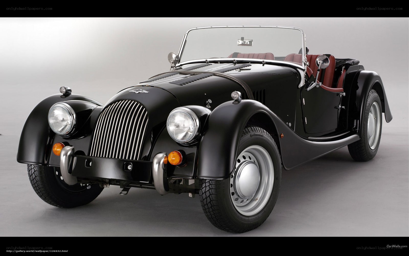Black Morgan Roadster