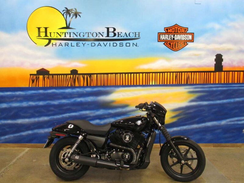 Black Motorcycle — Blue, Serene