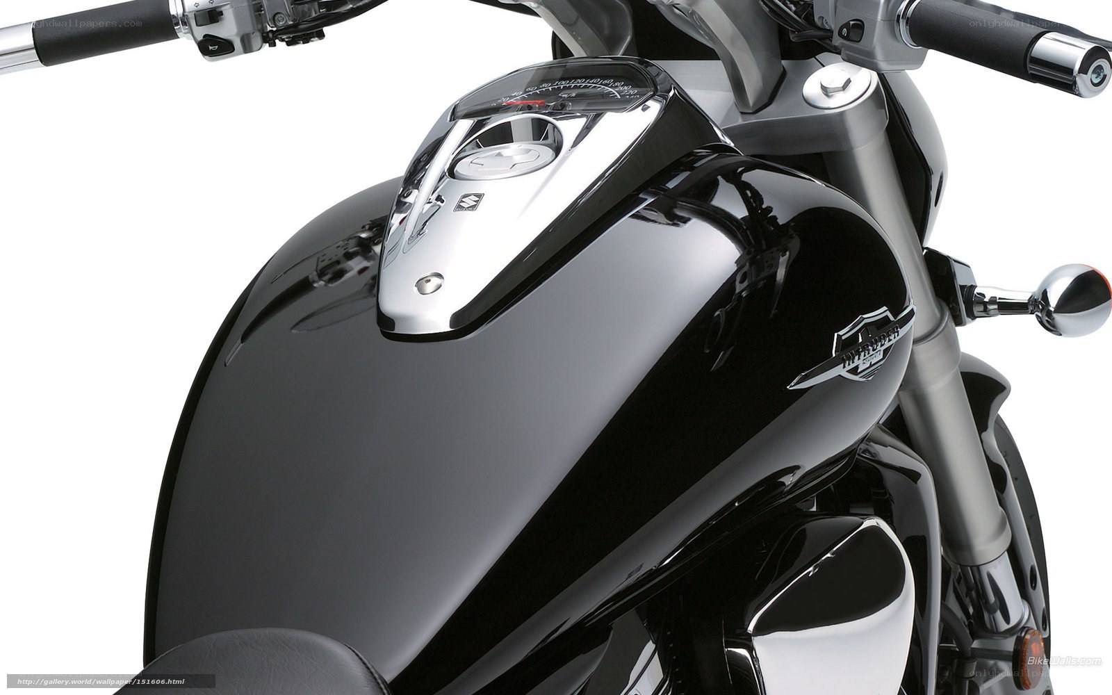 black motorcycle fuel tank
