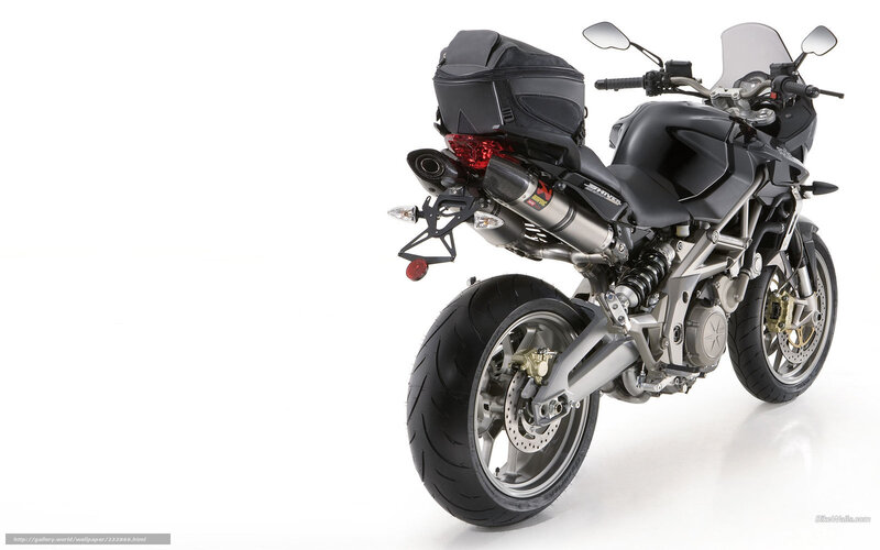 Black Motorcycle — Neutral, Photograph, Backpack