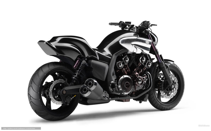 Black Motorcycle — Neutral, Photograph, Engine, Exhaust