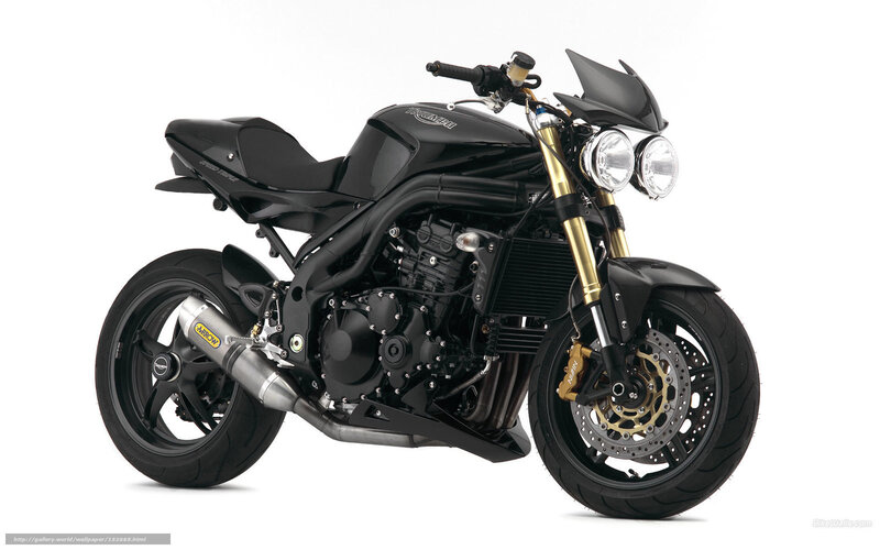 Black Motorcycle — Neutral, Photograph, Exhaust Pipe, Headlights