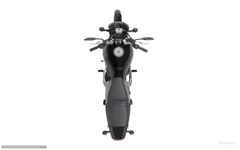 Black Motorcycle — Neutral, Photograph, Handlebars