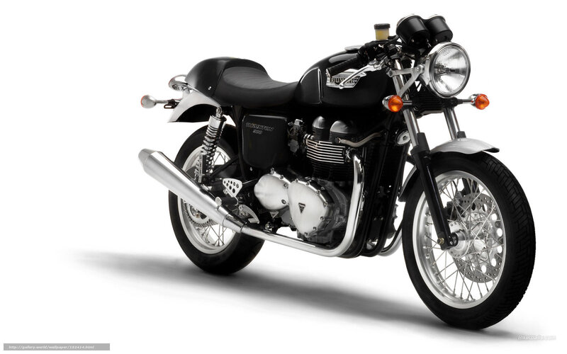 Black Motorcycle — Neutral, Photograph, Headlight, Exhaust Pipe
