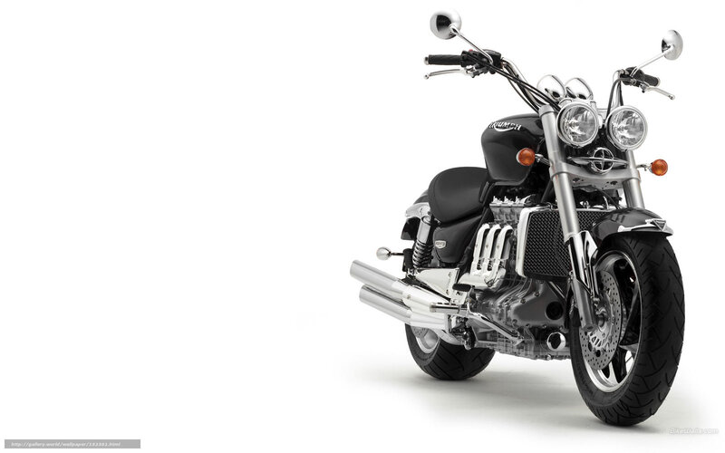 Black Motorcycle — Neutral, Photograph, Headlights